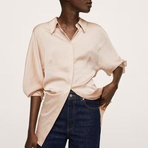 Silk Button Up